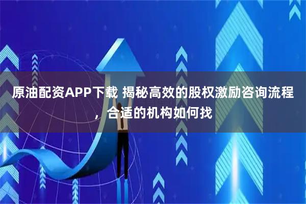 原油配资APP下载 揭秘高效的股权激励咨询流程，合适的机构如何找
